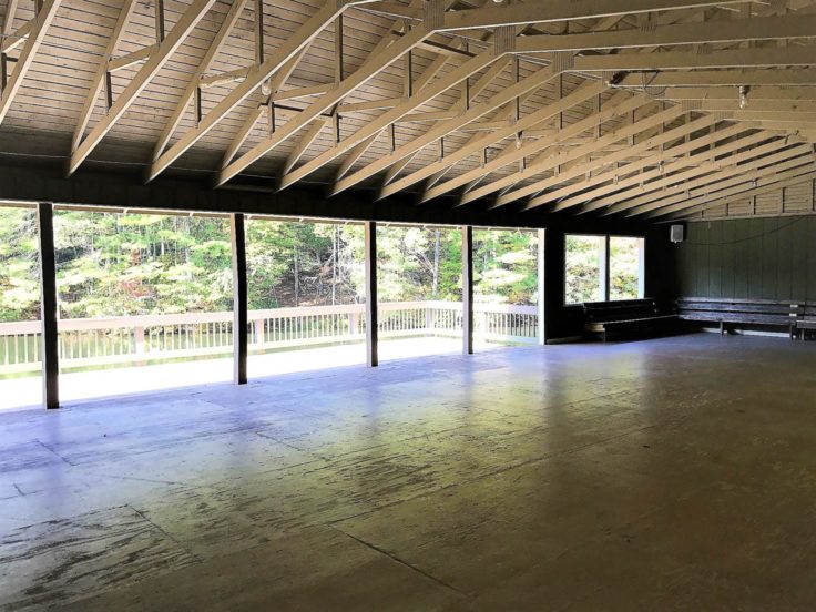 Interior of Fox Pavilion