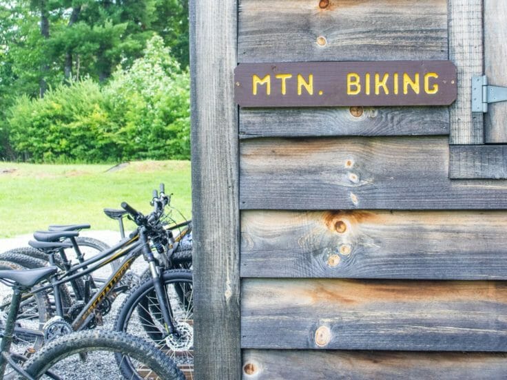 Mountain bikes