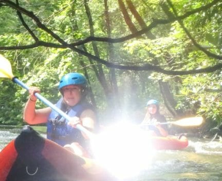 Pioneer boating on Expedition trip